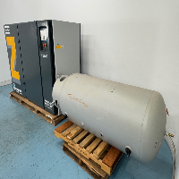 Atlas Copco Oil-Free Air ZT22VSD Air Compressor image 1